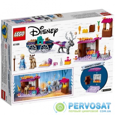 Конструктор LEGO Disney Princess Frozen 2 Дорожные приключения Эльзы 116 дета (41166)