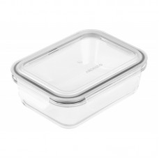 Контейнер для зберігання Ardesto Gemini 1000 мл, прямокутний, боросилікатне скло Контейнер для зберігання Ardesto Gemini 1000 мл, прямокутний, боросилікатне скло