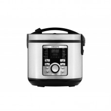 Мультиварка Ardesto, 860Вт, чаша-5л, електронне керув., книга рецептів, метал/пластик, сірий