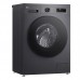 Пральна машина LG фронтальна, 7кг, 1200, A, 44см, дисплей, пара, інвертор, чорний