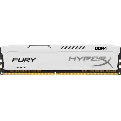 Модуль пам'яті для комп'ютера DDR4 8GB 2666 MHz HyperX FURY White Kingston (HX426C16FW2/8)
