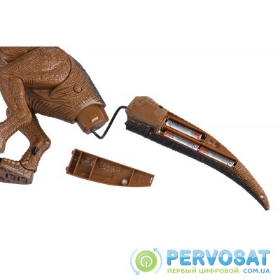 Same Toy Динозавр - Тиранозавр коричневый (свет, звук) (RS6133Ut)