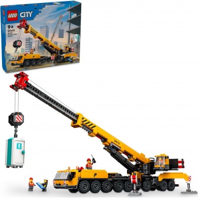 Конструктор LEGO City Жовтий пересувний будівельний кран