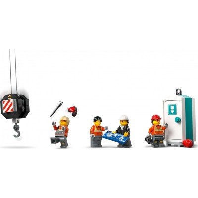 Конструктор LEGO City Жовтий пересувний будівельний кран