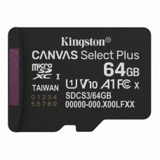 Карта пам'яті Kingston microSD   64GB C10 UHS-I A1 V10 R100MB/s Карта пам'яті Kingston microSD   64GB C10 UHS-I A1 V10 R100MB/s