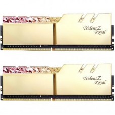 Модуль пам'яті для комп'ютера DDR4 16GB (2x8GB) 3200 MHz Trident Z Royal RGB Gold G.Skill (F4-3200C16D-16GTRG) Модуль пам'яті для комп'ютера DDR4 16GB (2x8GB) 3200 MHz Trident Z Royal RGB Gold G.Skill (F4-3200C16D-16GTRG)