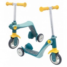 Скутер Smoby трансформер 2 в 1 з металевою рамою Сірий (750612) Скутер Smoby трансформер 2 в 1 з металевою рамою Сірий (750612)