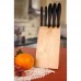 Набір ножів в дерев'яному блоці Fiskars Essential, 5 шт