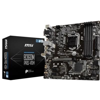 Материнская плата MSI B360M PRO-VDH