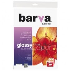 Папір BARVA A4 Everyday Glossy double-sided 155г 20с (IP-GE155-172) Папір BARVA A4 Everyday Glossy double-sided 155г 20с (IP-GE155-172)