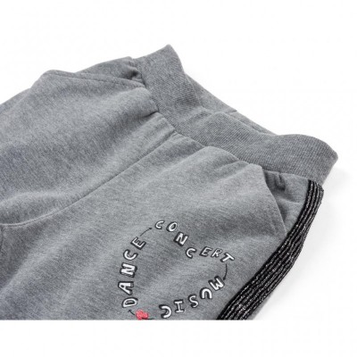 Набір дитячого одягу Breeze з срібними лампасами (12973-128G-gray)