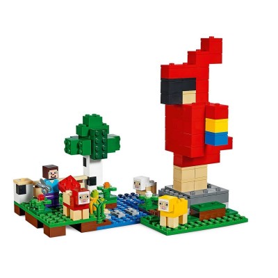 Конструктор LEGO Minecraft Ферма вовни 21153