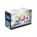 Система рідинного охолодження SilverStone Perma Frost Premium PF240W-ARGB-V2, LGA 1700, 2066, 2011, 1200, 115X, AM5, AM4, AM3, AM2, FM1, FM2, TDP240W, білий
