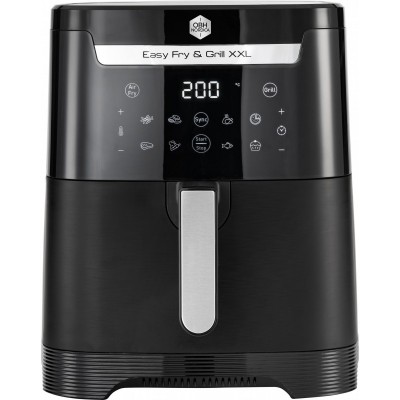 Мультипіч OBH Nordica EasyFry&Grill XXL, 1830Вт, чаша-6.5л, сенсорне керув., від 40°C до 200°C, пластик, чорний