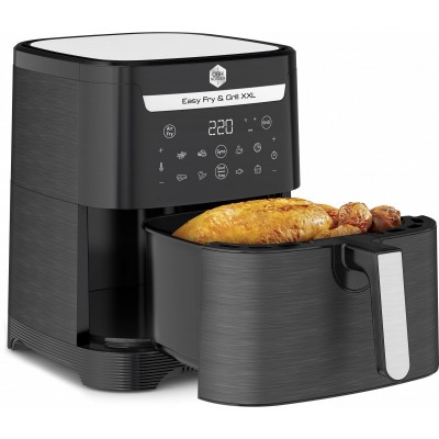 Мультипіч OBH Nordica EasyFry&Grill XXL, 1830Вт, чаша-6.5л, сенсорне керув., від 40°C до 200°C, пластик, чорний