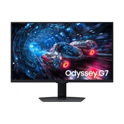 Монітор Samsung 27" Odyssey G7 G70F 4K HDMI, DP, USB, IPS, 3840x2160, 360Hz, 1ms