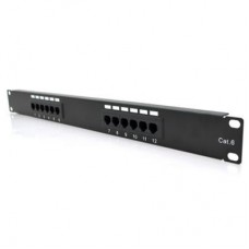 Патч-панель 19" 12хRJ-45 UTP 1U cat.6 Pipo (PP126191U) Патч-панель 19" 12хRJ-45 UTP 1U cat.6 Pipo (PP126191U)