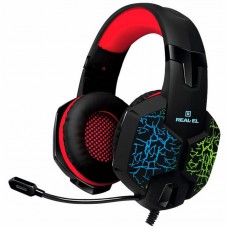 Навушники REAL-EL GDX-7750 Black-Red Навушники REAL-EL GDX-7750 Black-Red