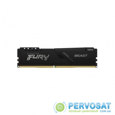 Модуль памяти для компьютера DDR4 16GB 3000 MHz FURY Beast Black HyperX (Kingston Fury) (KF430C16BB/16)