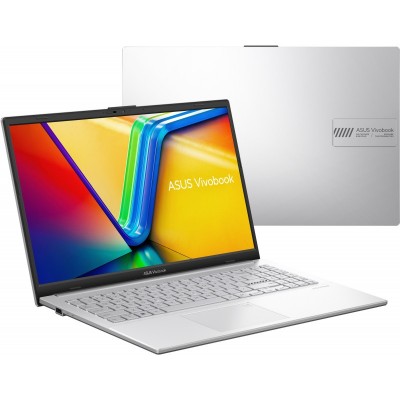 Ноутбук ASUS Vivobook GO E1504FA-BQ073WS 15.6&quot; FHD IPS, AMD R5-7520U, 8GB, F512GB, UMA, Win11, Сріблястий