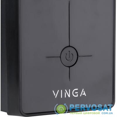 Источник бесперебойного питания Vinga LCD 600VA metal case (VPC-600M)