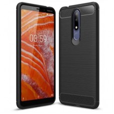 Чохол до моб. телефона Laudtec для Nokia 3.1 Plus Carbon Fiber (Black) (LT-N31PB) Чохол до моб. телефона Laudtec для Nokia 3.1 Plus Carbon Fiber (Black) (LT-N31PB)