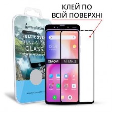 Скло захисне MakeFuture для Xiaomi Mi Mix 3 Black Full Cover Full Glue (MGFCFG-XMM3) Скло захисне MakeFuture для Xiaomi Mi Mix 3 Black Full Cover Full Glue (MGFCFG-XMM3)