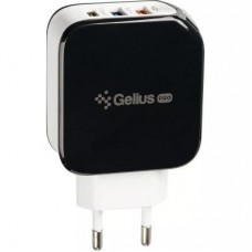 Зарядний пристрій Gelius Pro Voltag QC GP-HC07 2USB 2A +Type-C Black/White (00000076359) Зарядний пристрій Gelius Pro Voltag QC GP-HC07 2USB 2A +Type-C Black/White (00000076359)