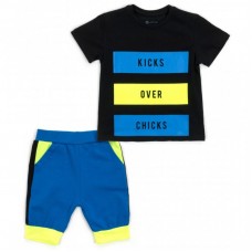 Набір дитячого одягу H.A футболка з бриджами (M-120-92B-black) Набір дитячого одягу H.A футболка з бриджами (M-120-92B-black)