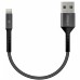 Дата кабель USB 2.0 AM to Lightning 0.2m Intaleo (1283126495618)