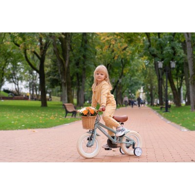 Дитячий велосипед Miqilong RM Бежевий 12&quot;