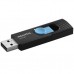 USB флеш накопитель A-DATA 16GB UV220 Black/Blue USB 2.0 (AUV220-16G-RBKBL)