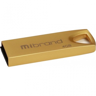 USB флеш накопитель Mibrand 4GB Taipan Gold USB 2.0 (MI2.0/TA4U2G)