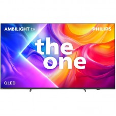 Телевізор 75" Philips QLED 4K 144Hz Smart Titan OS Black Ambilight