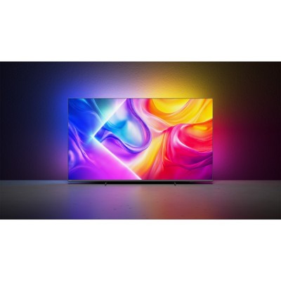 Телевізор 75" Philips QLED 4K 144Hz Smart Titan OS Black Ambilight