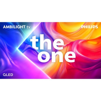 Телевізор 75" Philips QLED 4K 144Hz Smart Titan OS Black Ambilight