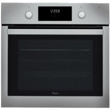 Духова шафа Whirlpool електрична, 65л, A, дисплей, конвекція, телескопічні напрямні, нерж