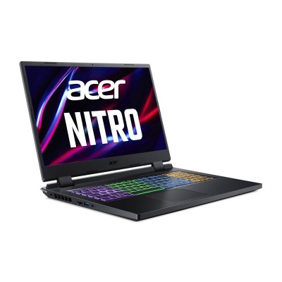 Ноутбук Acer Nitro 5 AN517-42 17.3FHD IPS 144Hz/AMD R5 6600H/8/512F/NVD3050-4/Lin/Black