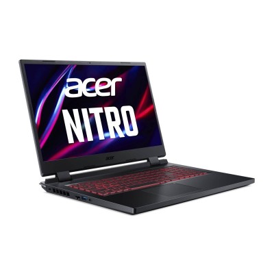 Ноутбук Acer Nitro 5 AN517-42 17.3FHD IPS 144Hz/AMD R5 6600H/8/512F/NVD3050-4/Lin/Black