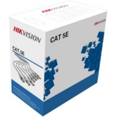 Кабель мережевий HikVision UTP 305м cat.5e, CU, 4*2*0,48мм (DS-1LN5E-E) Кабель мережевий HikVision UTP 305м cat.5e, CU, 4*2*0,48мм (DS-1LN5E-E)