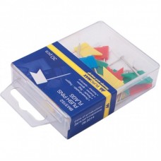 Кнопки BUROMAX push pins FLAGS, 30шт (BM.5152) Кнопки BUROMAX push pins FLAGS, 30шт (BM.5152)