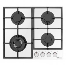 Варильна поверхня Hansa газова, 59см, чавун, білий