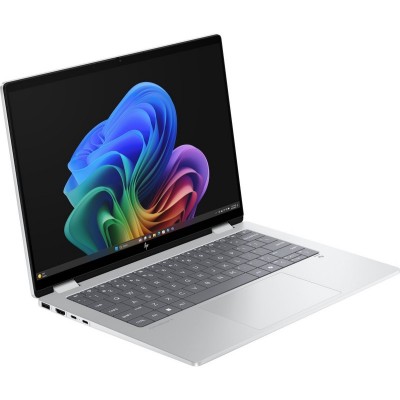 Ноутбук HP OmniBook X Flip x360 14-fm0003ua 14" WUXGA IPS Touch, Intel U7-258V, 32GB, F1024GB, UMA, Win11, сріблястий