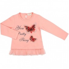 Кофта Breeze с бабочками (10320-116G-peach) Кофта Breeze с бабочками (10320-116G-peach)