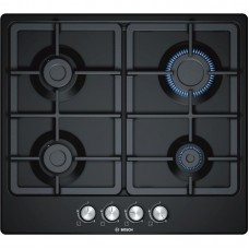 Вбудовувані газові поверхні Bosch PGP6B6O90R - Ш-60см./4 конфорки/чавун/чорний Вбудовувані газові поверхні Bosch PGP6B6O90R - Ш-60см./4 конфорки/чавун/чорний