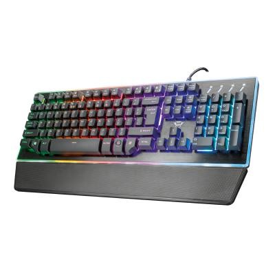 Клавіатура Trust GXT 860 Thura Semi-mech keyboard UKR (21839)