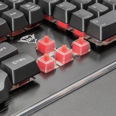 Клавіатура Trust GXT 860 Thura Semi-mech keyboard UKR (21839)