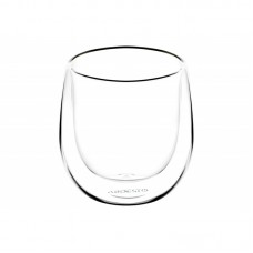 Набір чашкок Ardesto з подвійними стінками для американо, 120 мл, H 7,5 см, 2 од., боросилікатне скло Набір чашкок Ardesto з подвійними стінками для американо, 120 мл, H 7,5 см, 2 од., боросилікатне скло