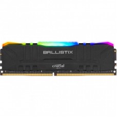Модуль пам'яті для комп'ютера DDR4 16GB 3200 MHz Ballistix Black RGB Micron (BL16G32C16U4BL)