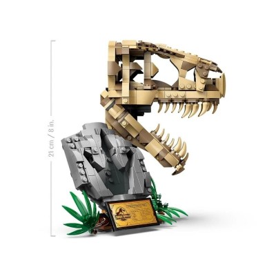 Конструктор LEGO Jurassic World Скам`янілості динозаврів: череп тиранозавра